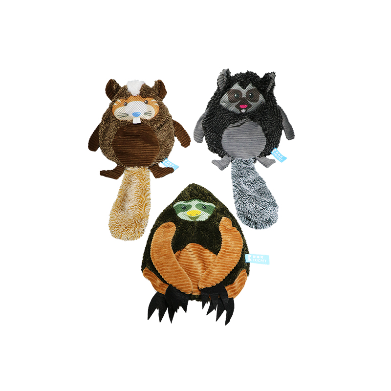 3 Asst Wild Animals Skin