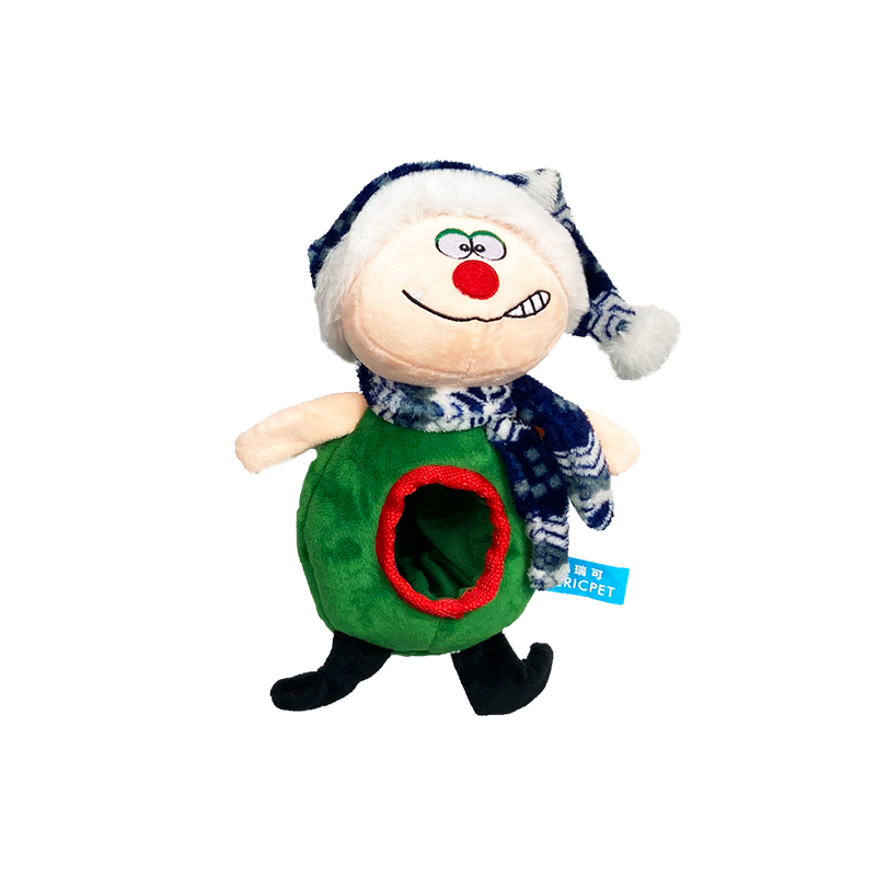 3 Asst X-mas Dog Toy