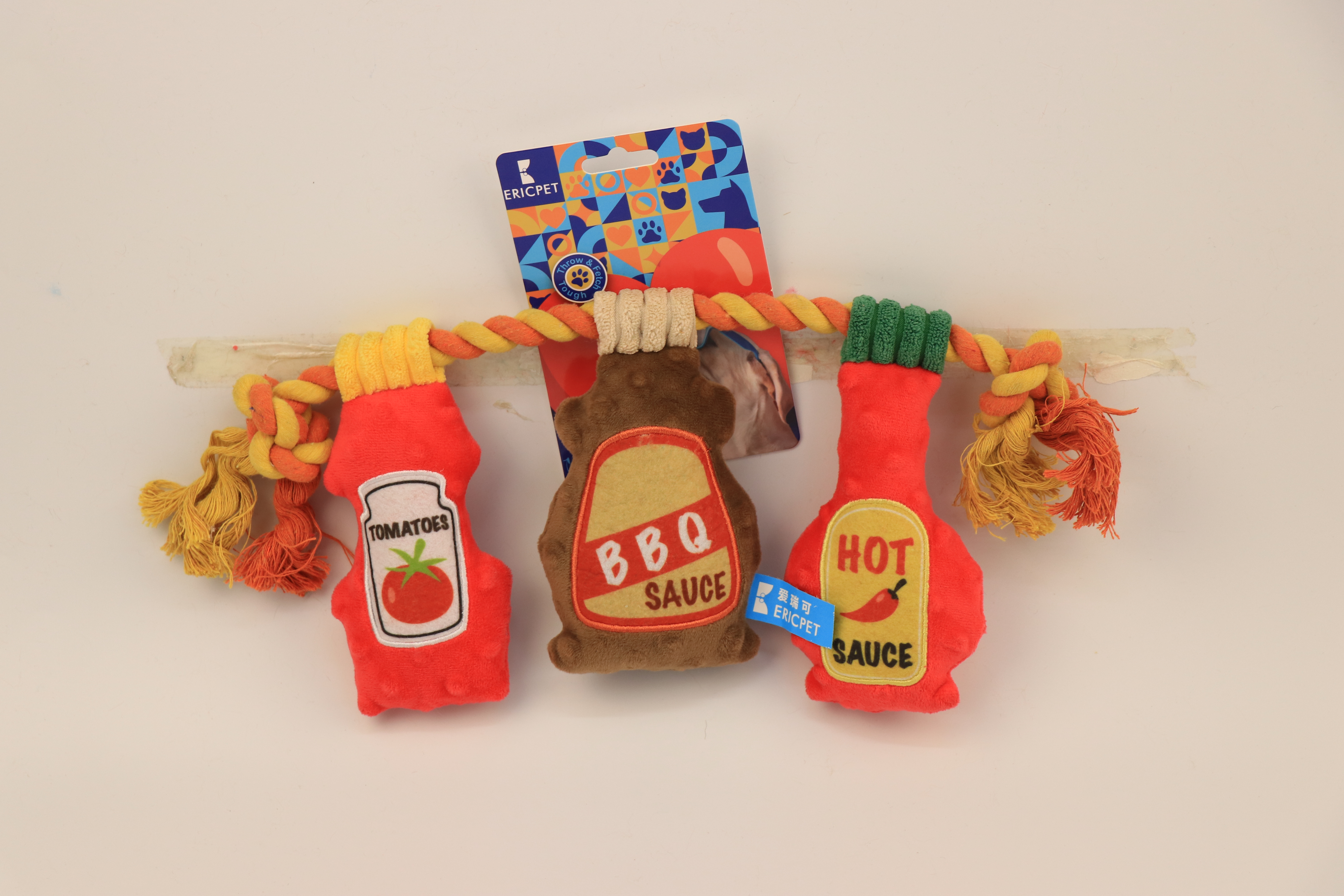 Fast Food Series Squeaky Dog Toy 3
