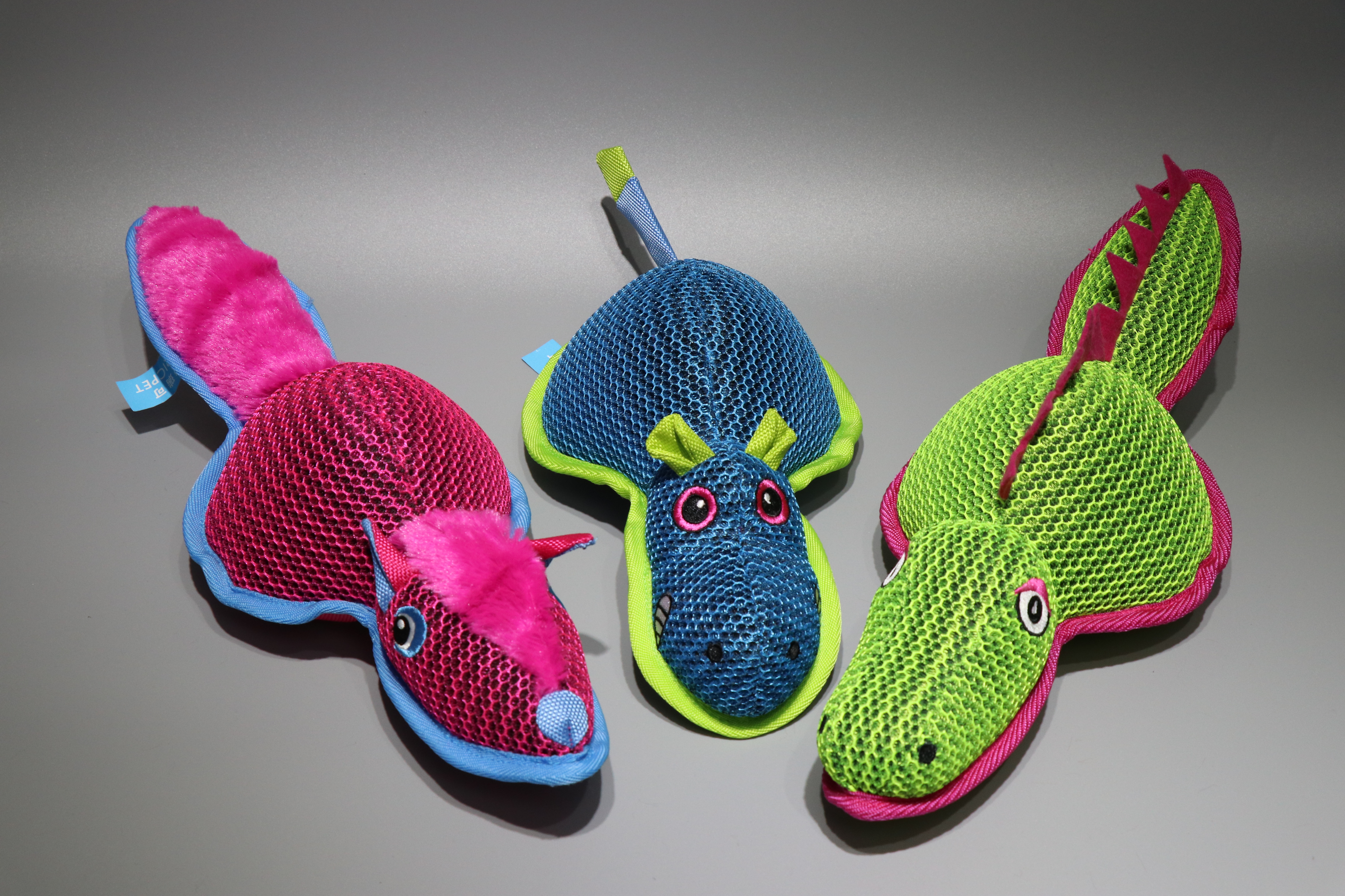 3 Colored Animals with Hemming