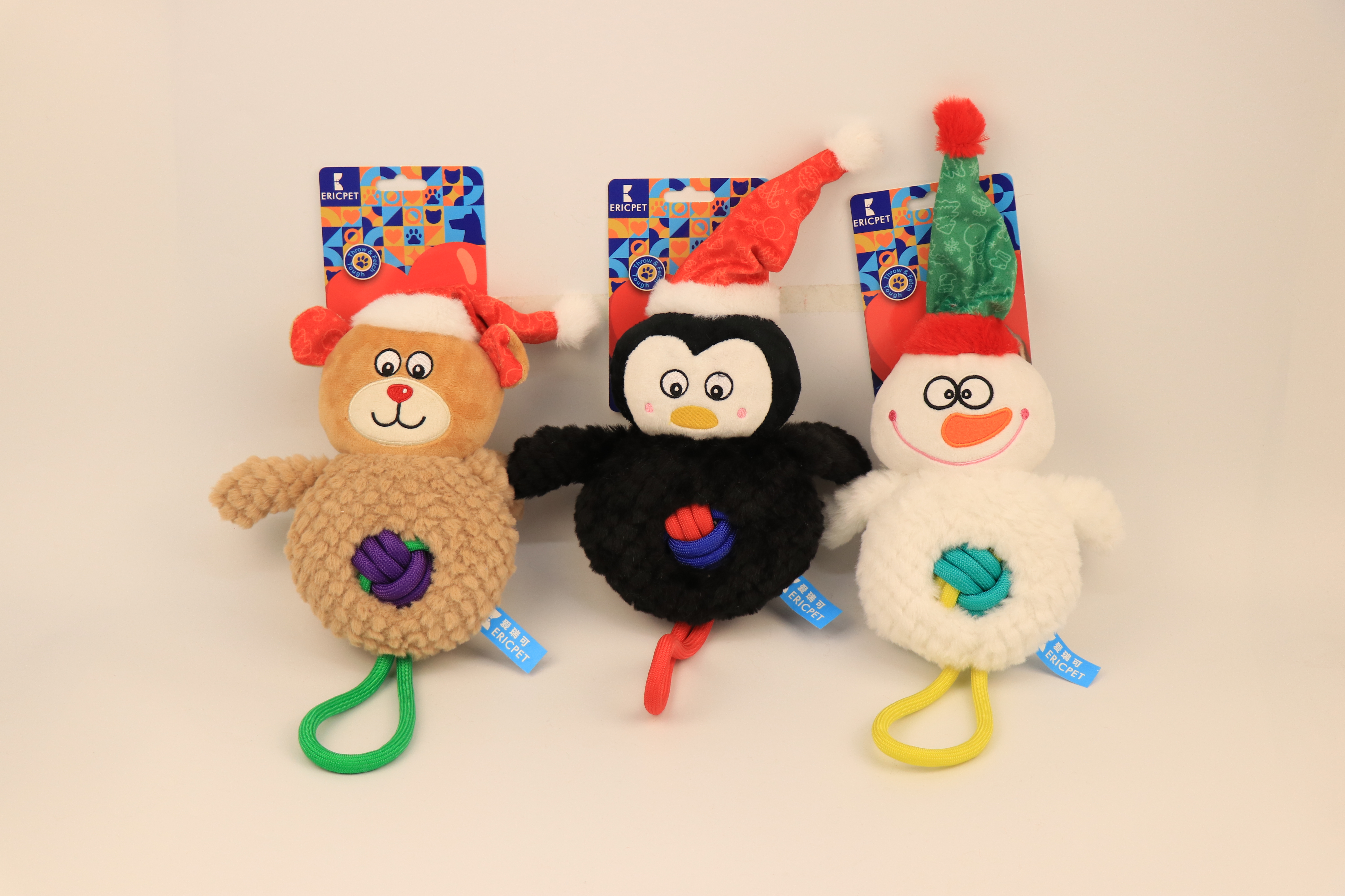 Christmas Rope Dog Chew Toy