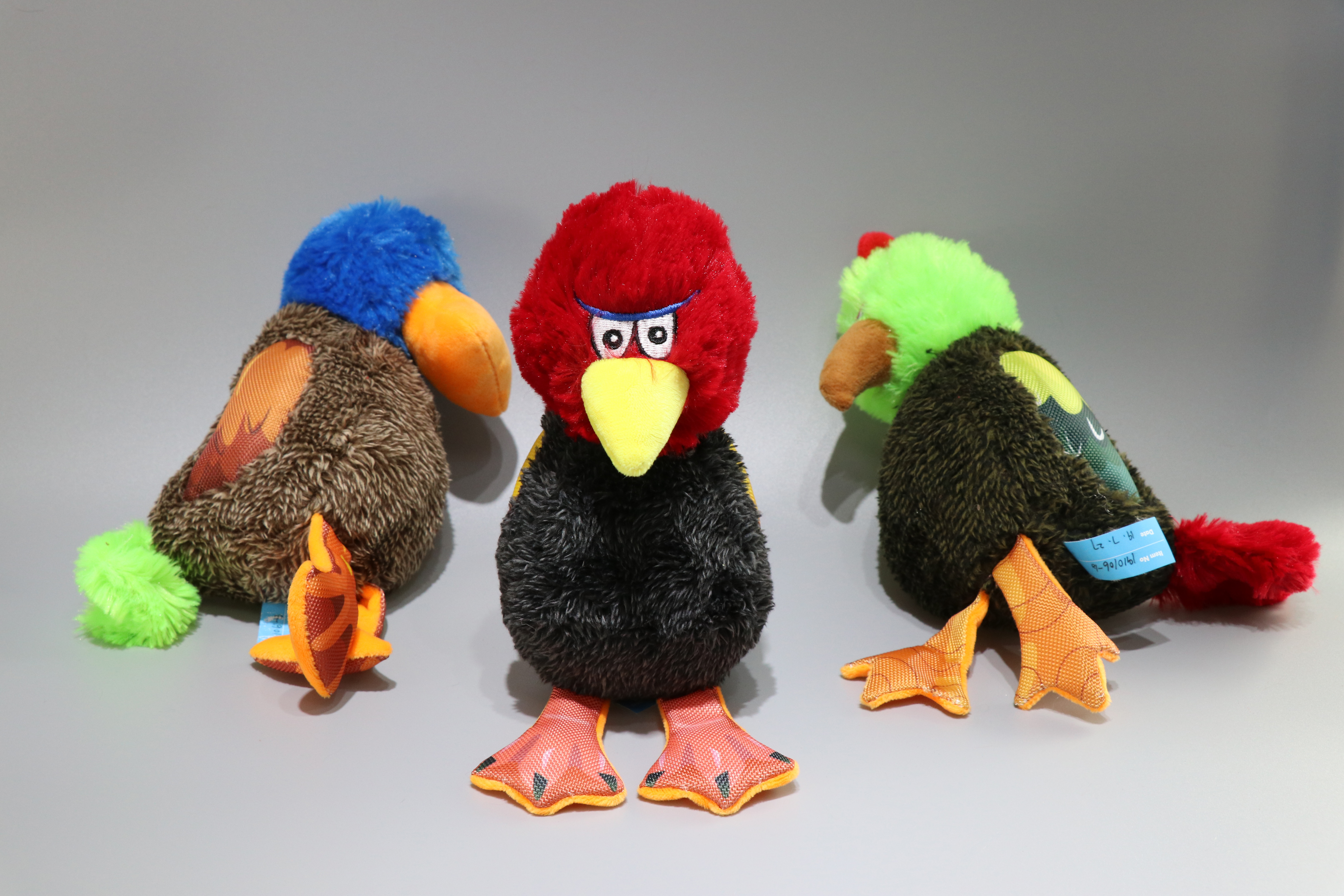 3 Asst Sitting Birds